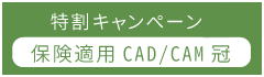 期間限定特割キャンペーン保険適用CAD/CAM冠